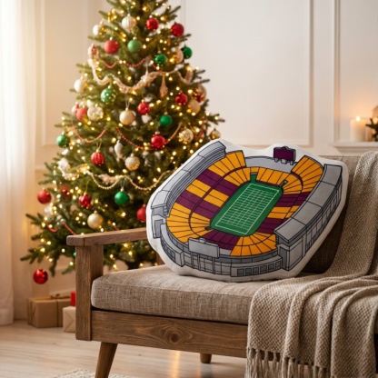 Huntington Bank Stadium Plush Pillow