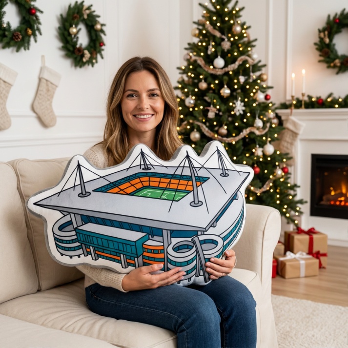 Hard Rock Stadium Plush Pillow
