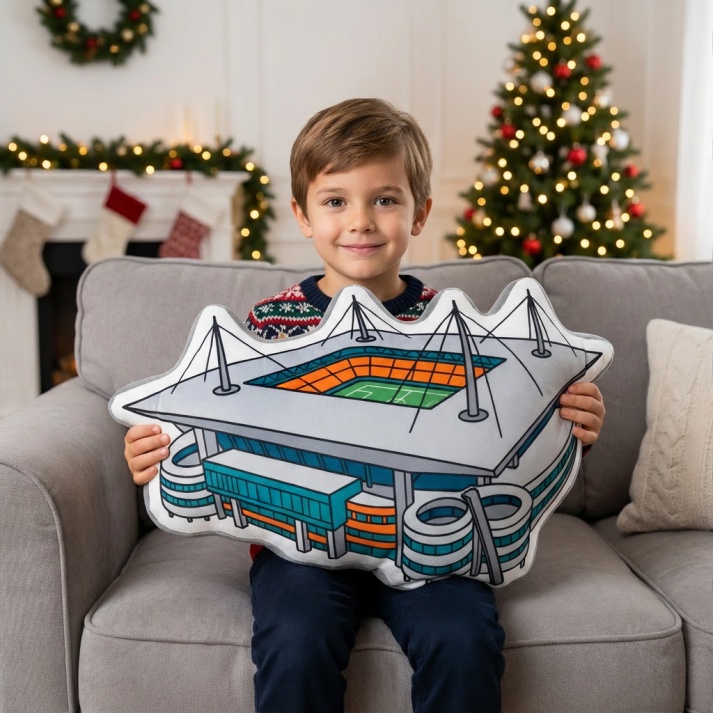 Hard Rock Stadium Plush Pillow