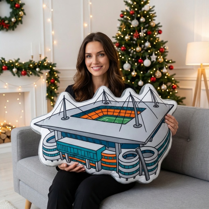 Hard Rock Stadium Plush Pillow