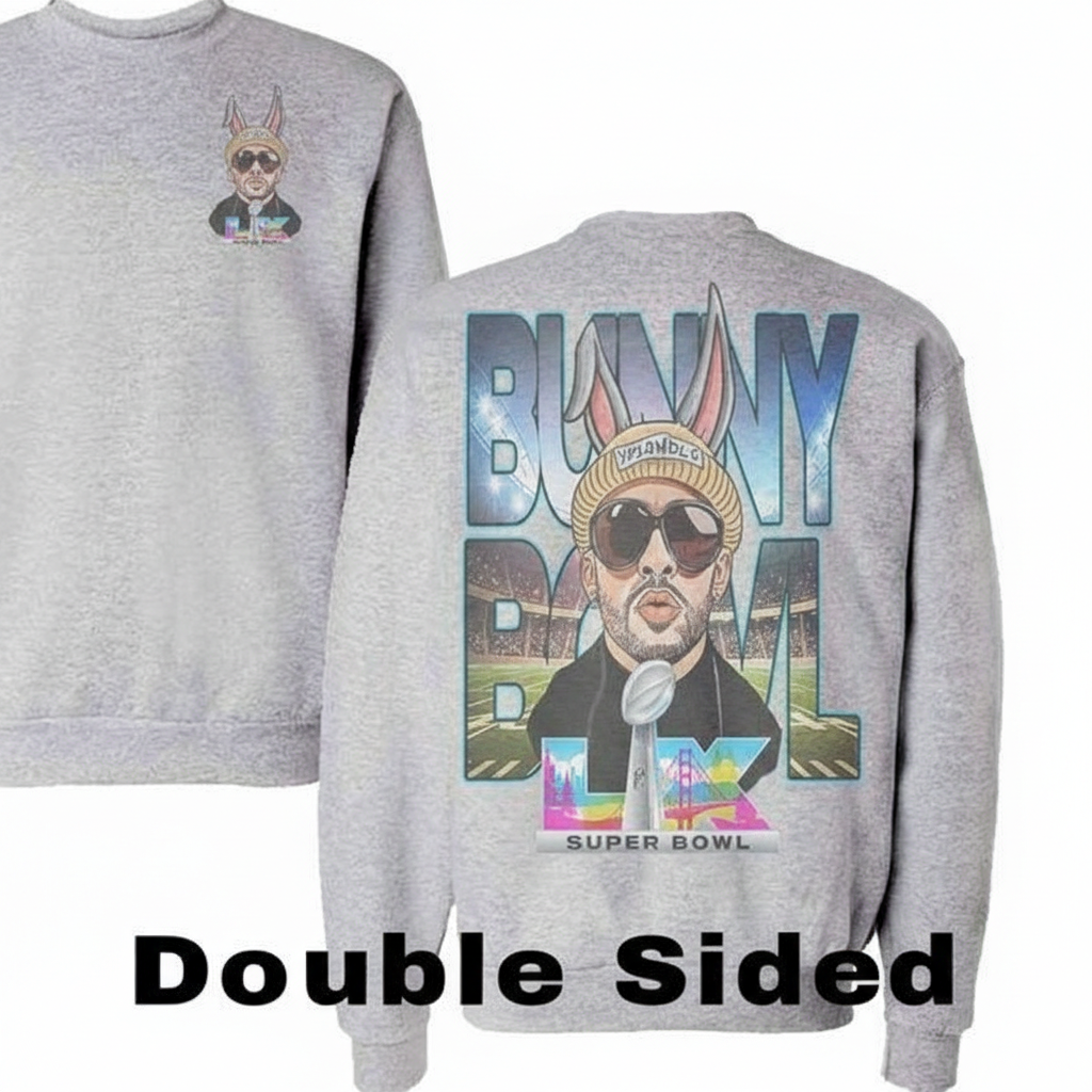 Bunny Bowl Ash Sweatshirt/T-shirt