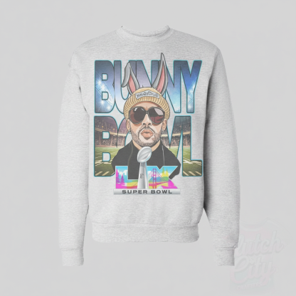 Bunny Bowl Ash Sweatshirt/T-shirt