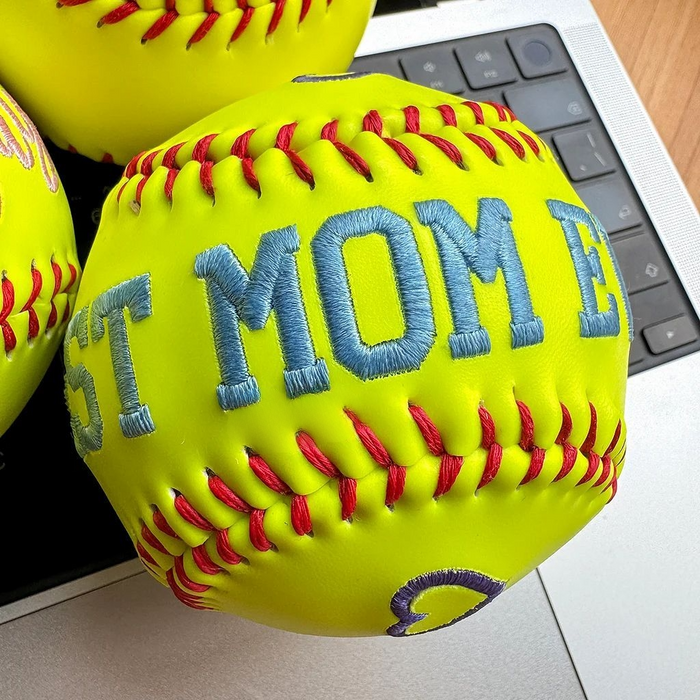 Custom Embroidered Baseball & Softball, Father's Day Gift, Mother's Day Gift