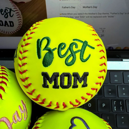 Custom Embroidered Baseball & Softball, Father's Day Gift, Mother's Day Gift