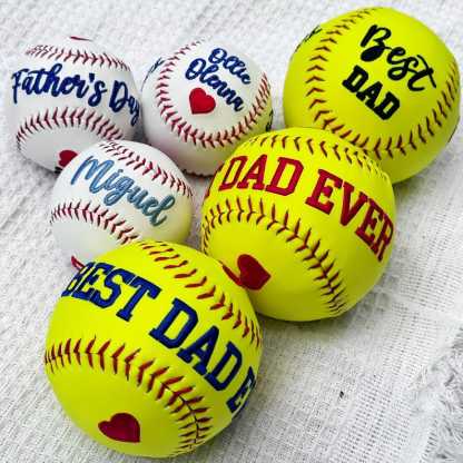 Custom Embroidered Sport Baseball & Softball - Father's Day Gift