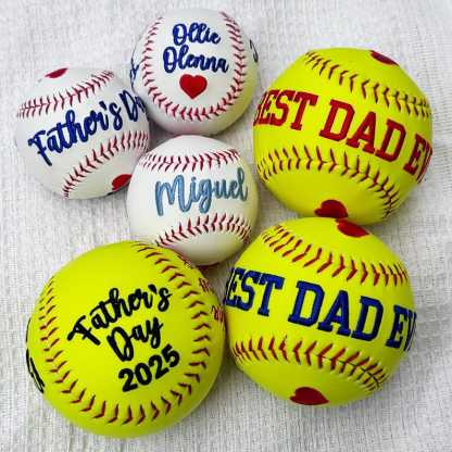 Custom Embroidered Sport Baseball & Softball - Father's Day Gift