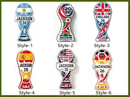 Custom Name 2026 World Trophy Pillow ,Soccer Champion Cushion, Football Fan Gift ,Nursery Kids Bedroom Sports Decor ,Tournament Celebration