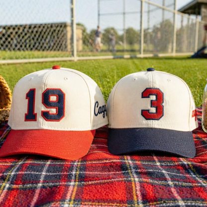 Custom Embroidered Sports Number Hat, Embroidered Baseball Cap, Player Number, Canvas Trucker Hat, Game Day, Personalized Sport Mom Hat