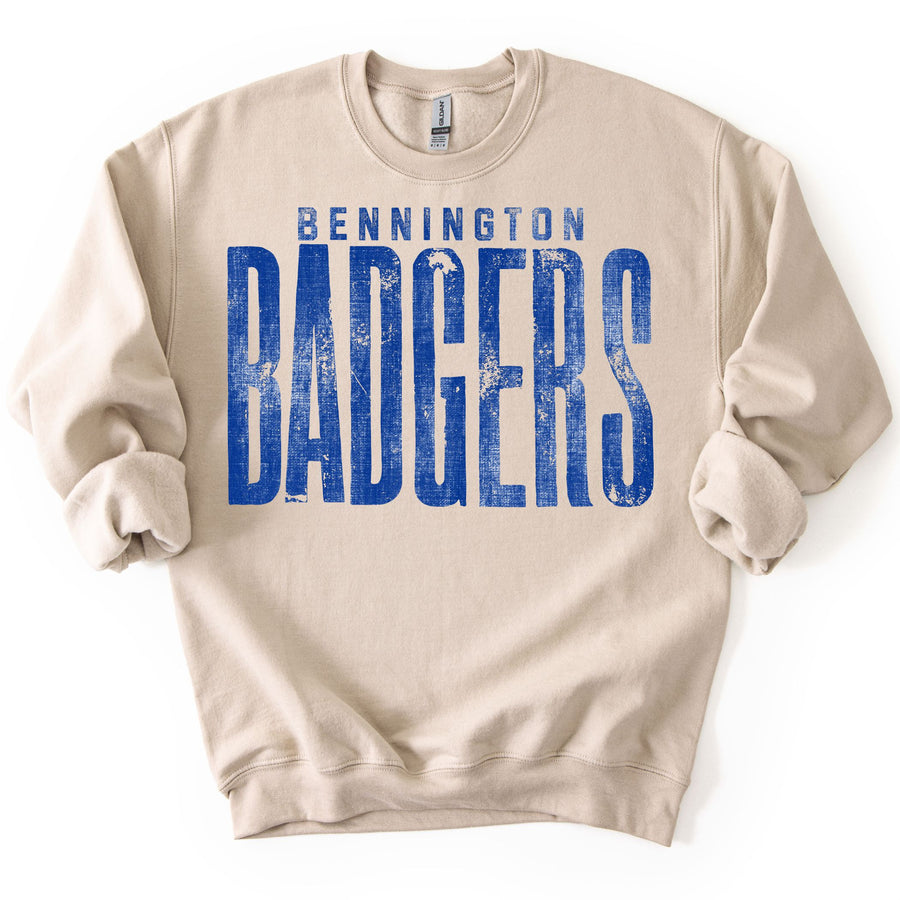 Personalized School Mascot Sweatshirt – Custom Team Name Spirit Crewneck for Game Day