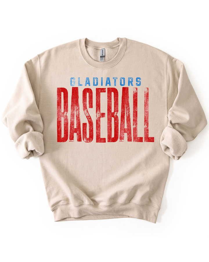 Personalized School Mascot Sweatshirt – Custom Team Name Spirit Crewneck for Game Day