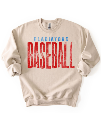 Personalized School Mascot Sweatshirt – Custom Team Name Spirit Crewneck for Game Day
