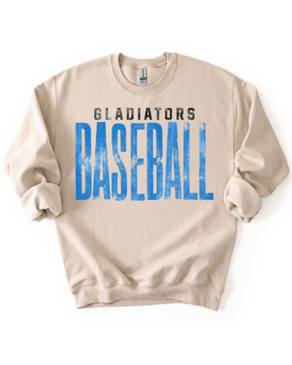 Personalized School Mascot Sweatshirt – Custom Team Name Spirit Crewneck for Game Day