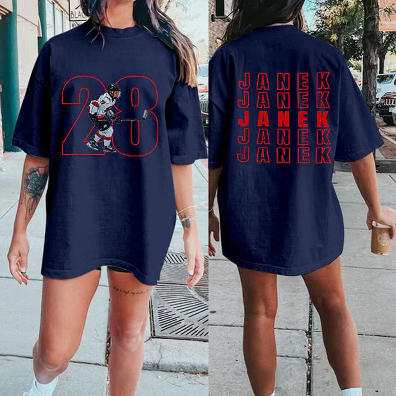 Custom Family Photo Sport T-Shirt Personalized Cheer Tee