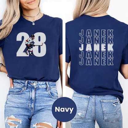 Custom Family Photo Sport T-Shirt Personalized Cheer Tee