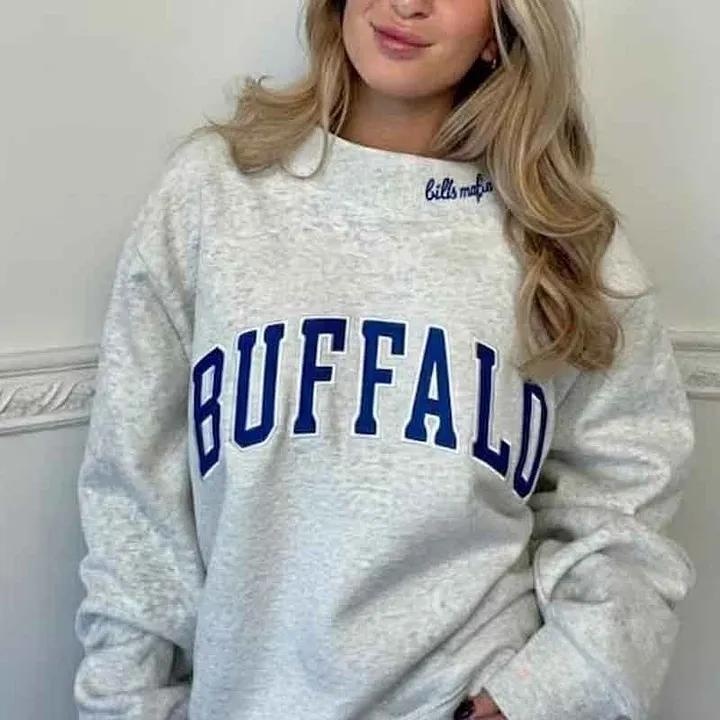 Custom Mockneck Embroidered Team Name Sweatshirt – Stand-up Collar