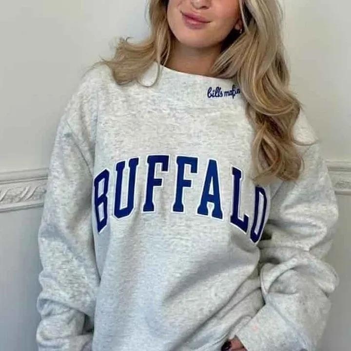Custom Mockneck Embroidered Team Name Sweatshirt – Stand-up Collar