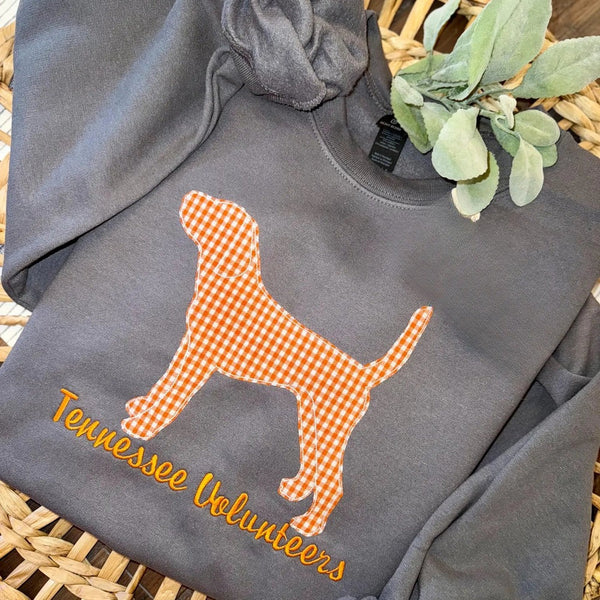 Women’s Team Spirit Sweatshirt – Applique Embroidered Side Bow Pullover