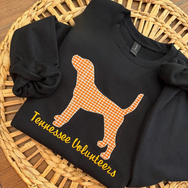 Women’s Team Spirit Sweatshirt – Applique Embroidered Side Bow Pullover
