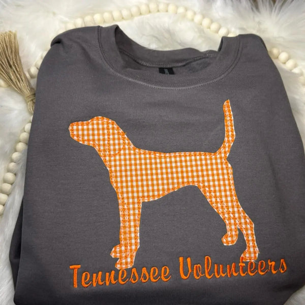 Women’s Team Spirit Sweatshirt – Applique Embroidered Side Bow Pullover