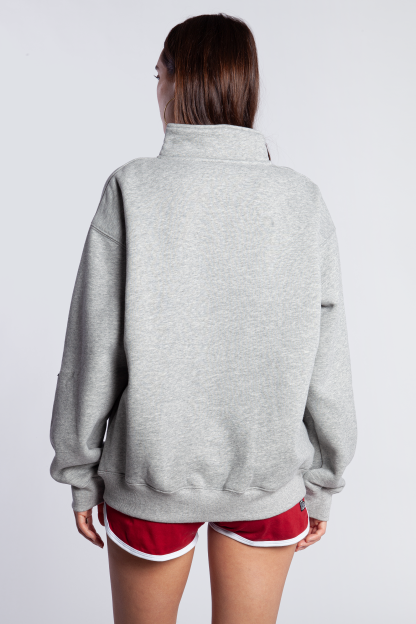 Indiana Quarter Zip Pullover | Women's College Game Day Sweatshirt | Vintage Campus Spirit Top