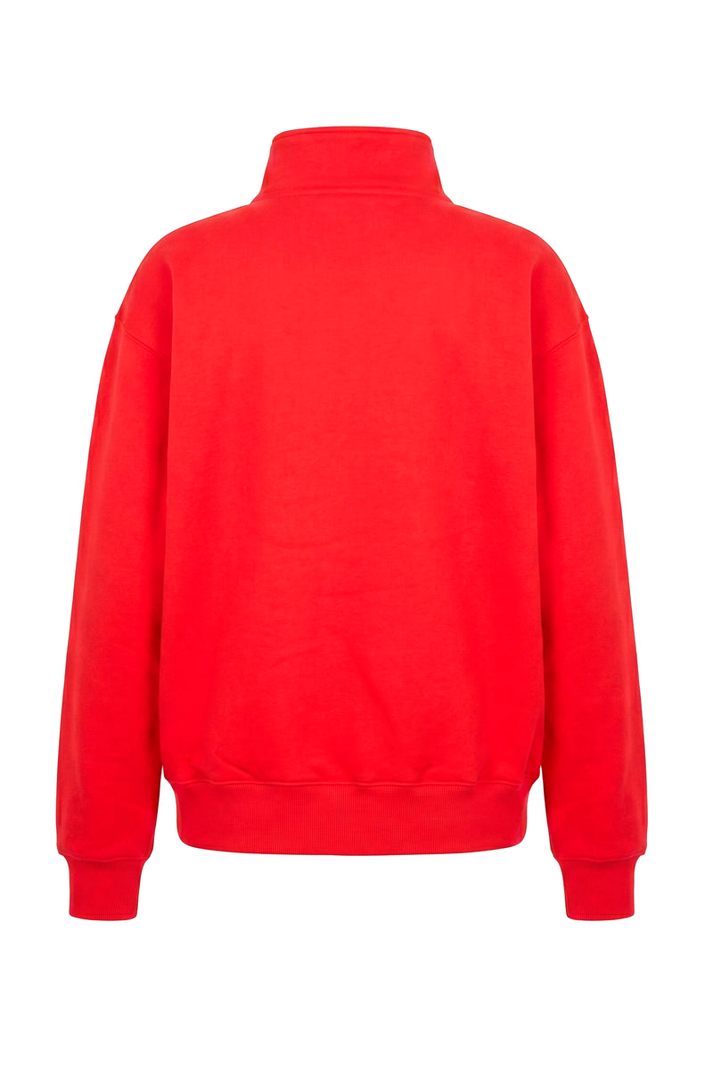 Ohio Quarter Zip Pullover | Women's College Game Day Sweatshirt | Vintage Campus Spirit Top