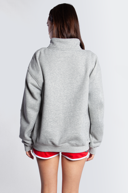 Georgia Quarter Zip Pullover | Women's College Game Day Sweatshirt | Vintage Campus Spirit Top