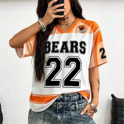 Custom Game Day Sport Jersey Personalized Team Name and Number