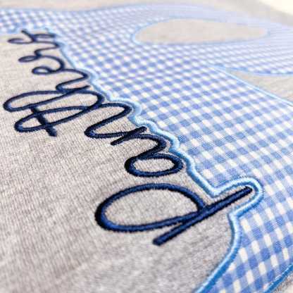 Custom School Mascot Embroidered Sweatshirt, Personalized Spirit Crewneck, Customized Team Sweatshirt, Game Day Pullover