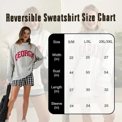 Personalized Custom College Team Game Day Dual Colored Reversible Mockneck Pullover