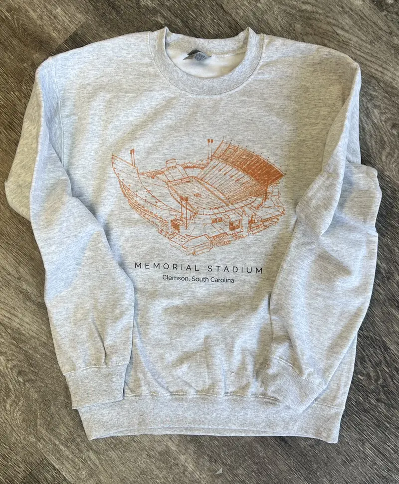 Custom Stadium Sweatshirt, Personalized College Stadium Crewneck