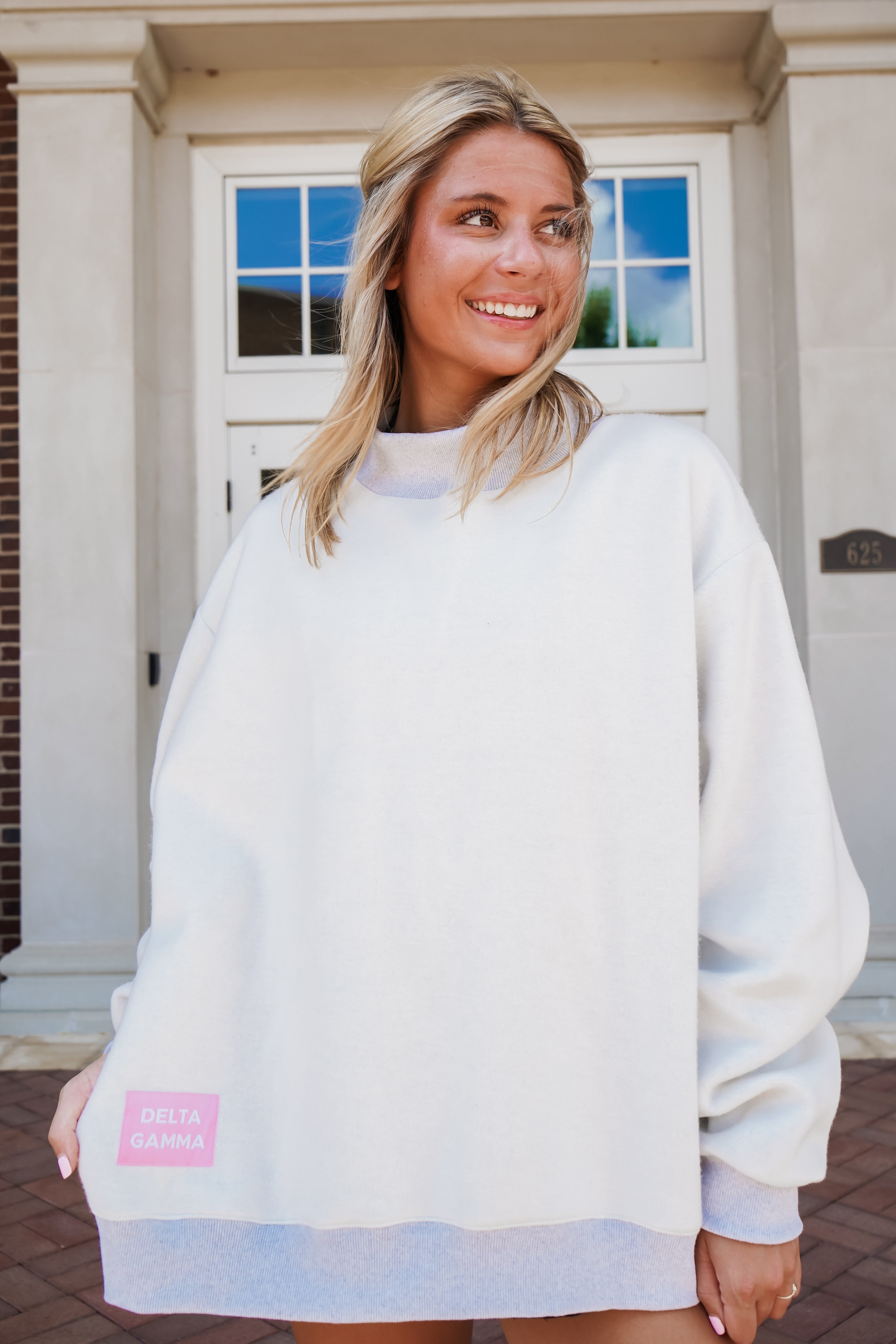 Custom Sorority Reversible Label Sweatshirt