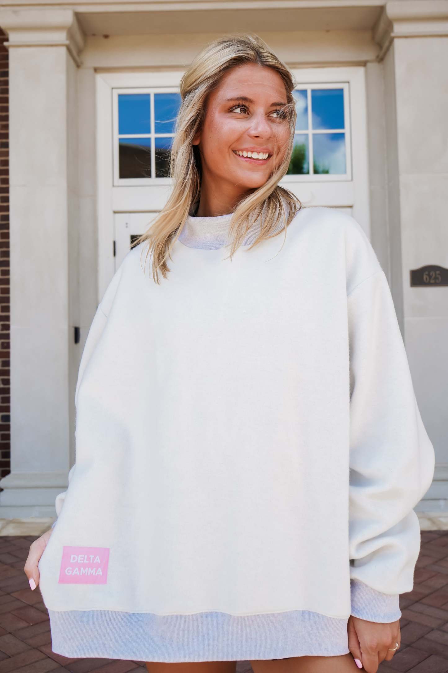 Custom Sorority Reversible Label Sweatshirt