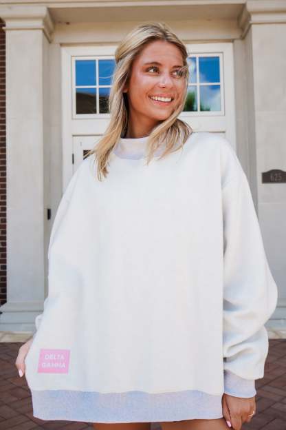 Custom Sorority Reversible Label Sweatshirt