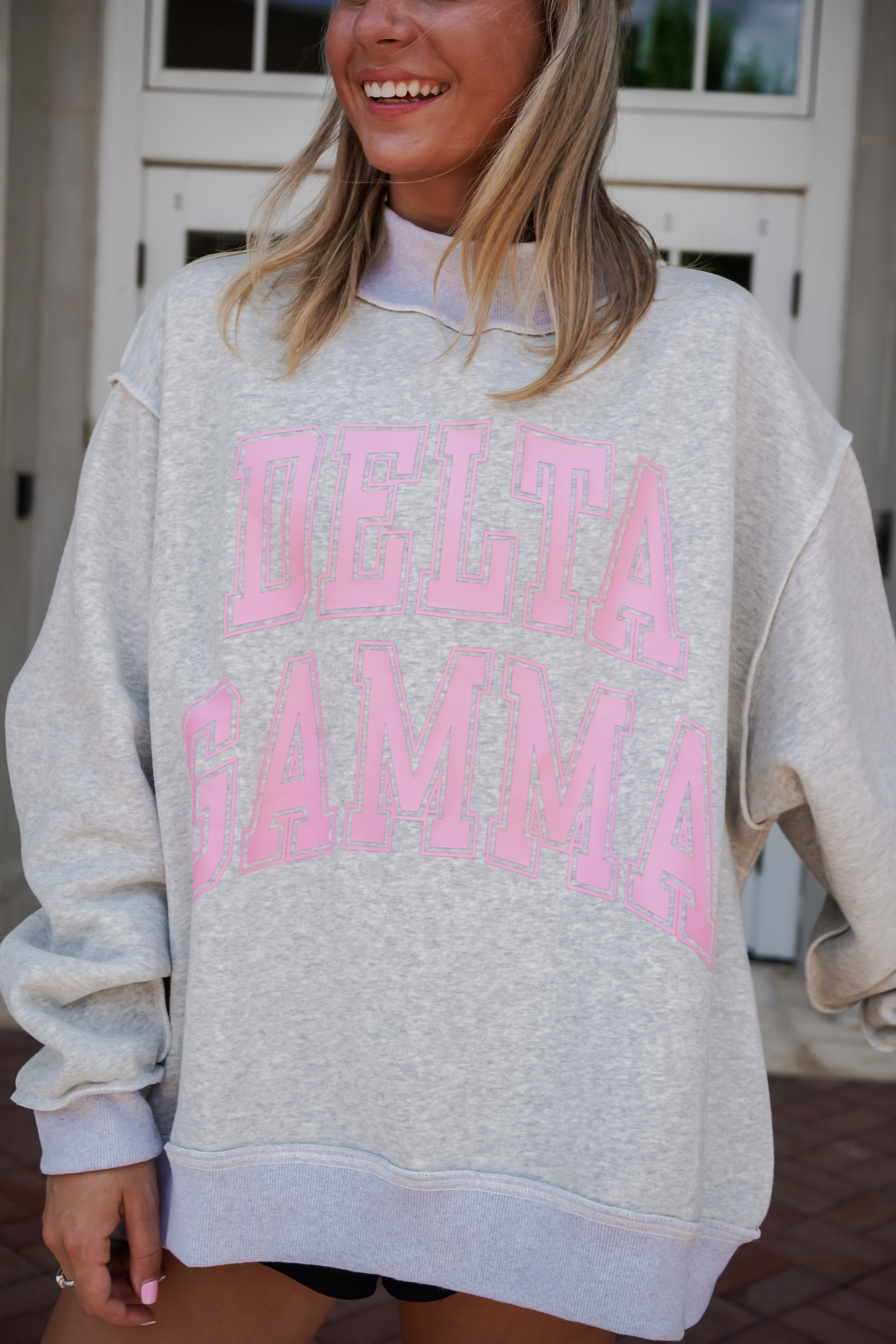 Custom Sorority Reversible Label Sweatshirt