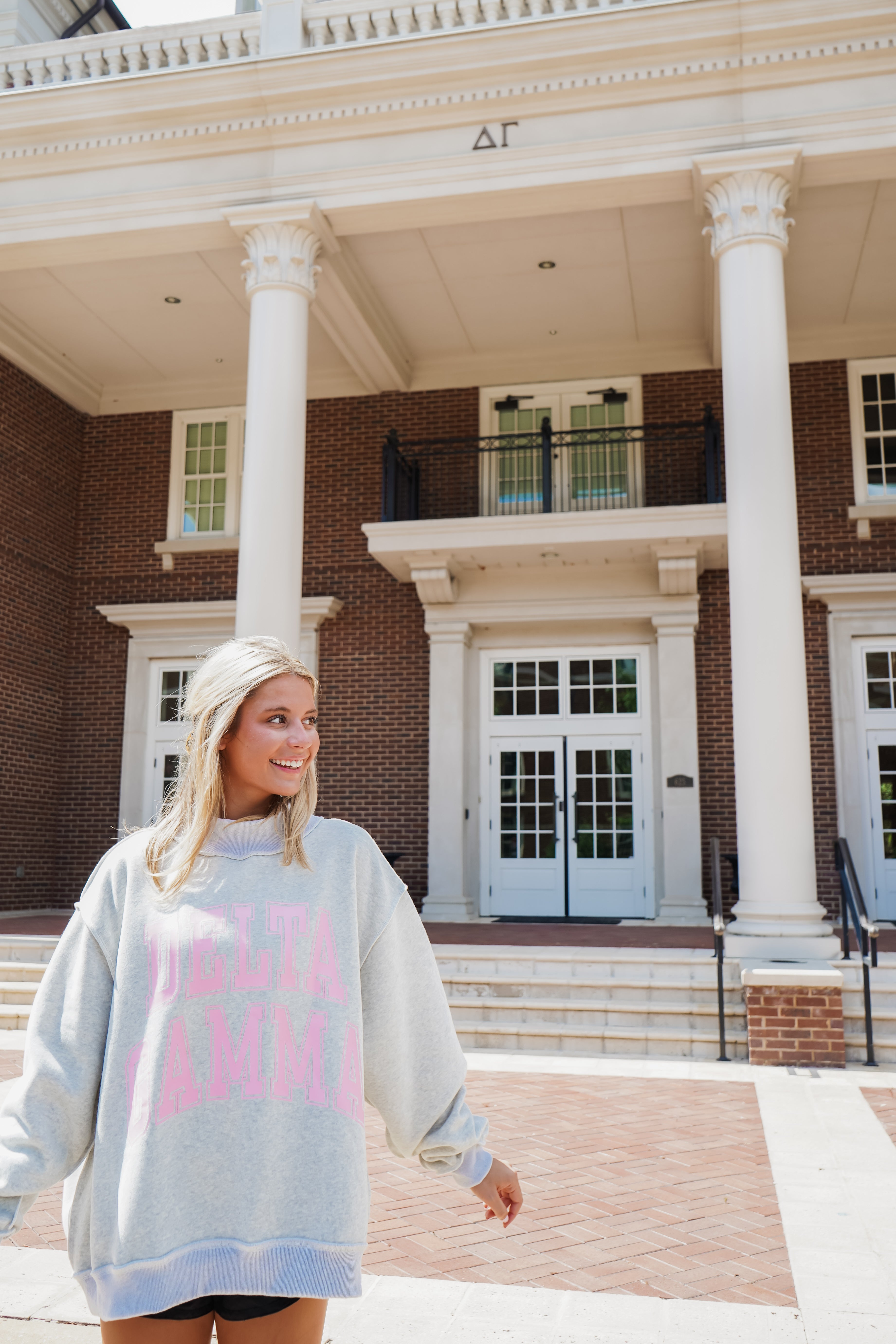 Custom Sorority Reversible Label Sweatshirt