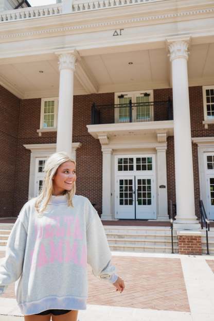 Custom Sorority Reversible Label Sweatshirt
