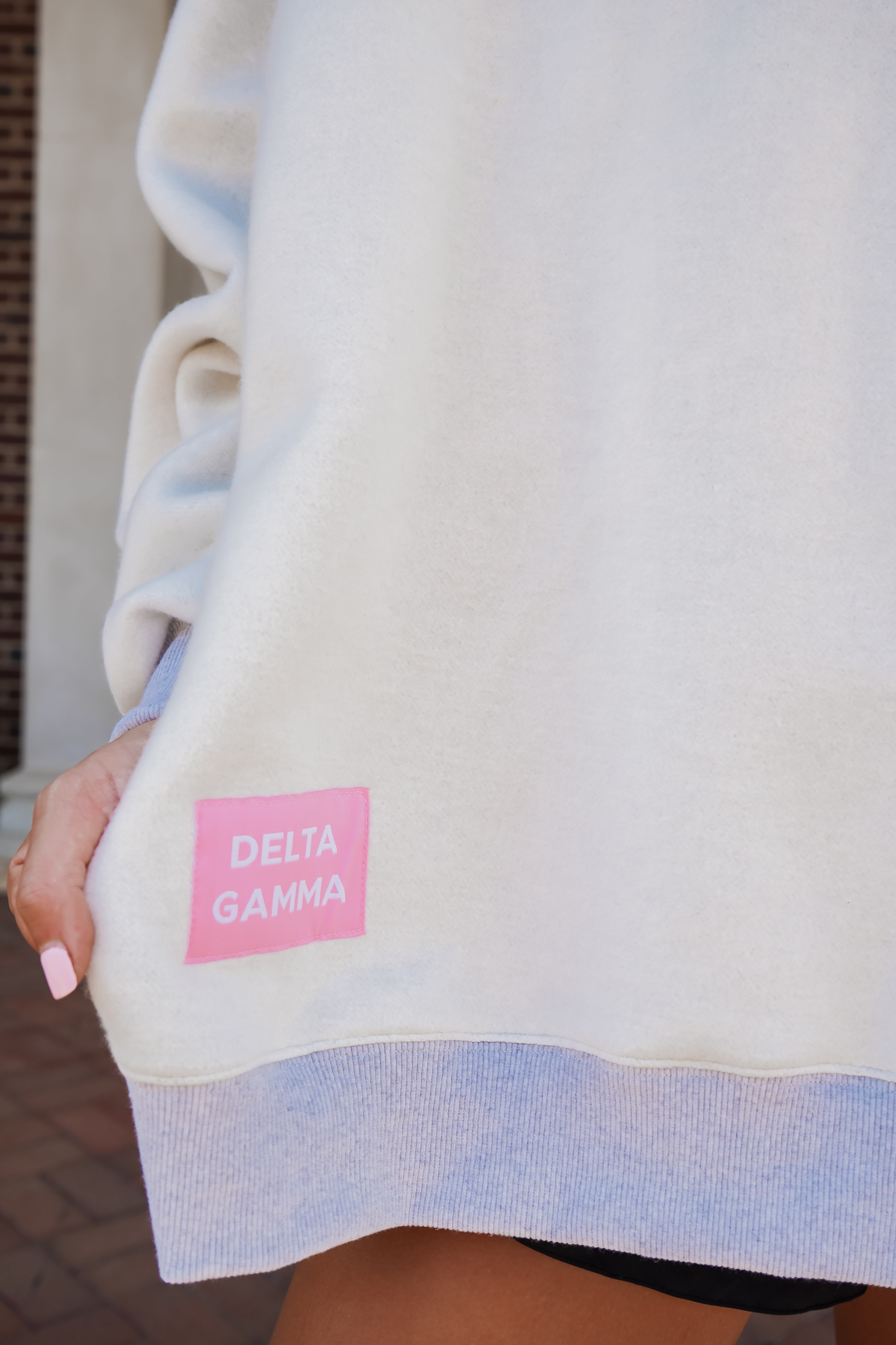 Custom Sorority Reversible Label Sweatshirt