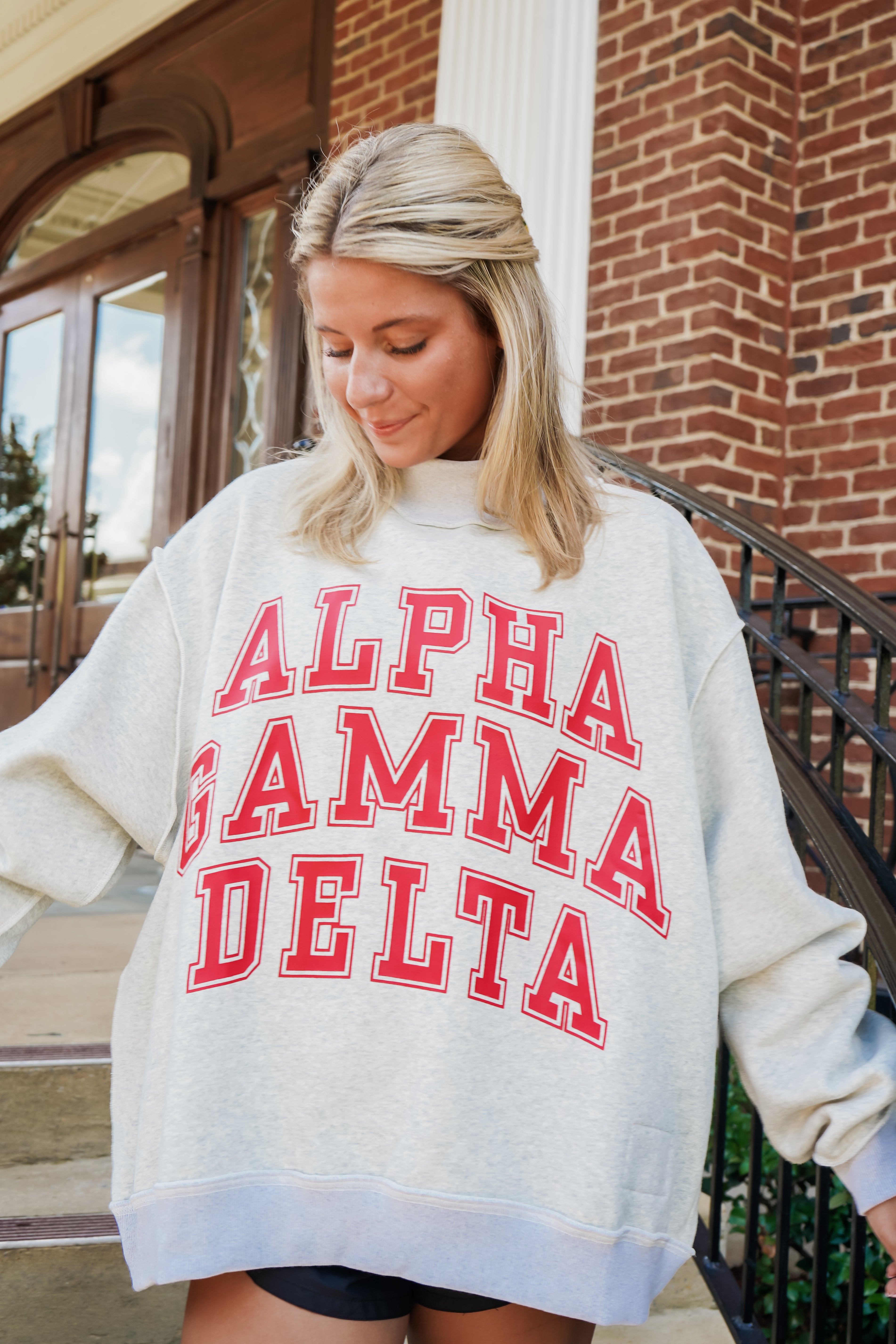 Custom Sorority Reversible Label Sweatshirt