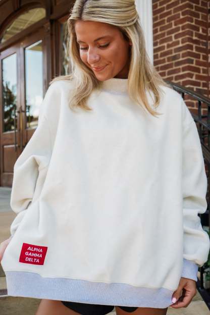 Custom Sorority Reversible Label Sweatshirt