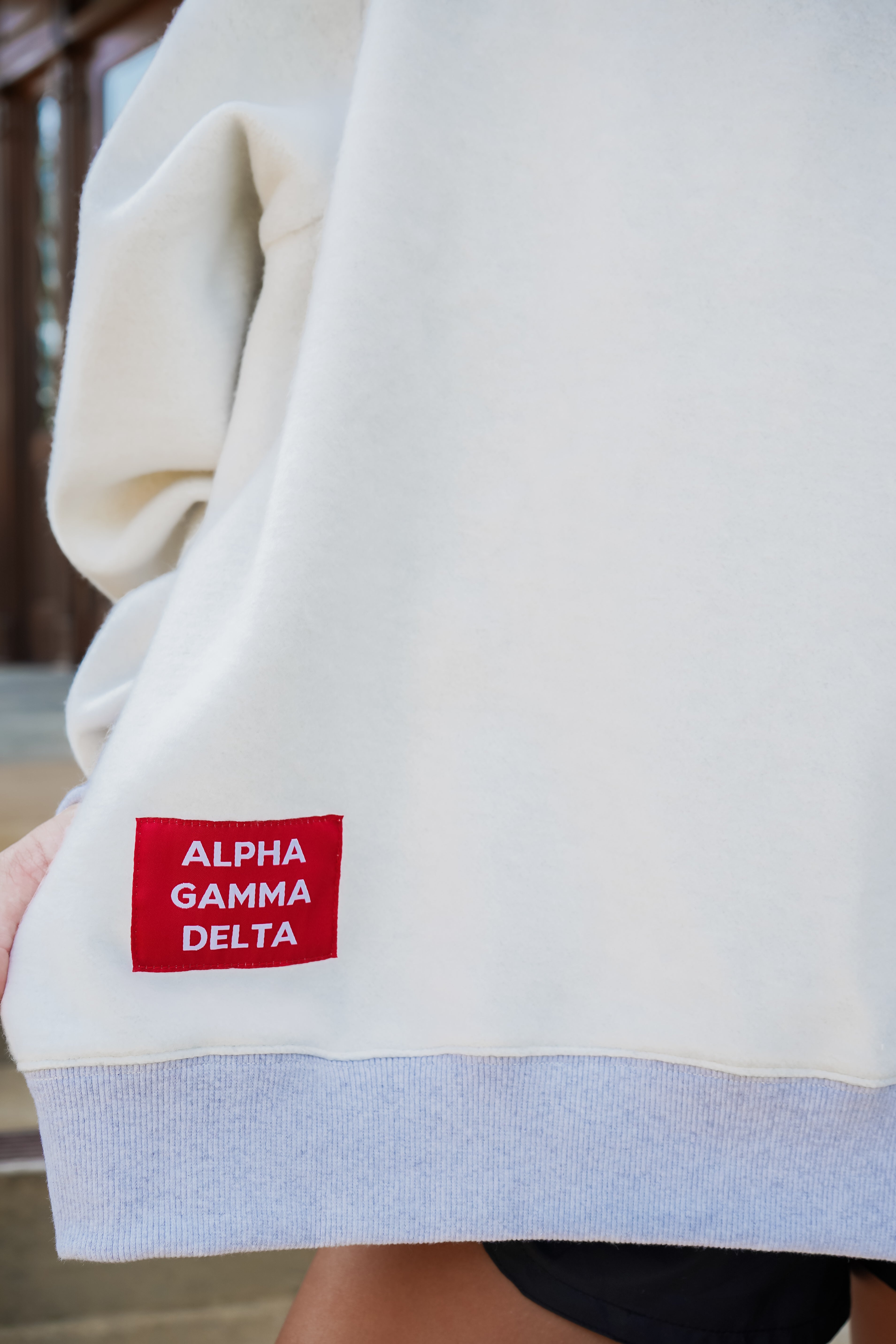 Custom Sorority Reversible Label Sweatshirt