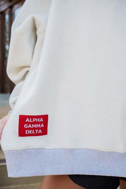 Custom Sorority Reversible Label Sweatshirt