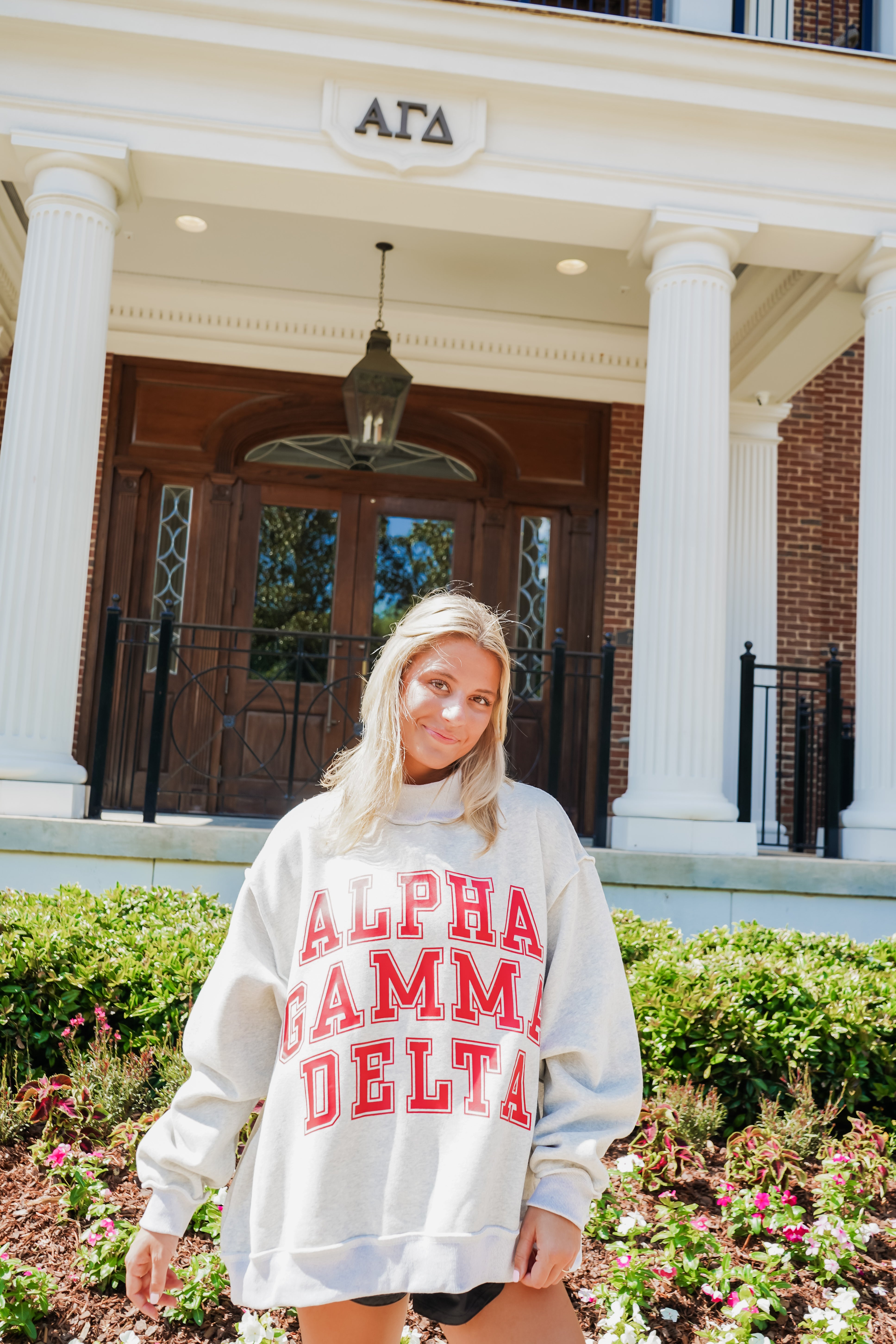Custom Sorority Reversible Label Sweatshirt