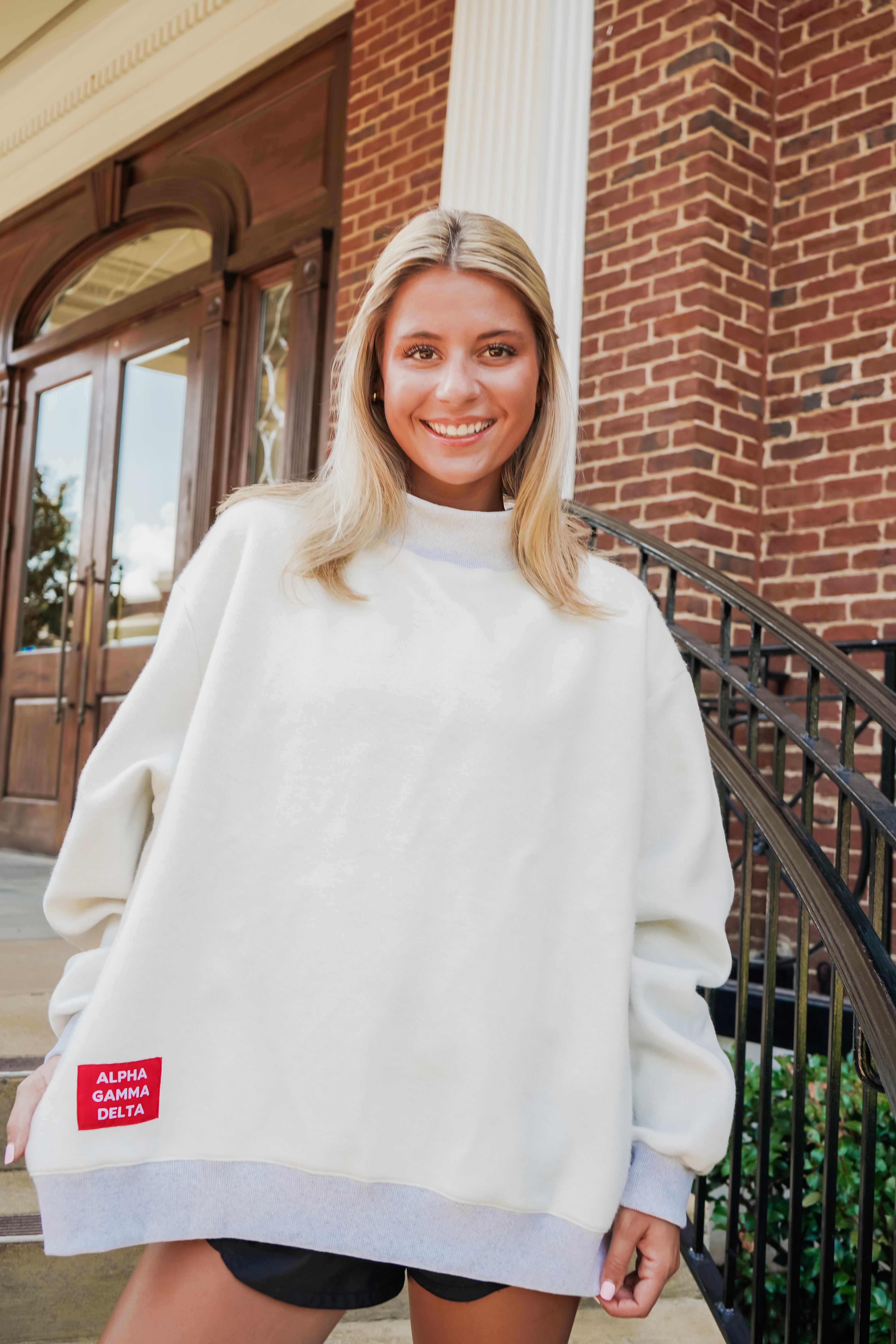 Custom Sorority Reversible Label Sweatshirt