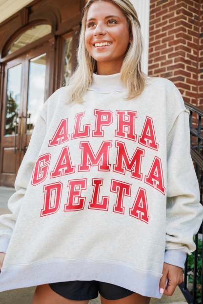 Custom Sorority Reversible Label Sweatshirt