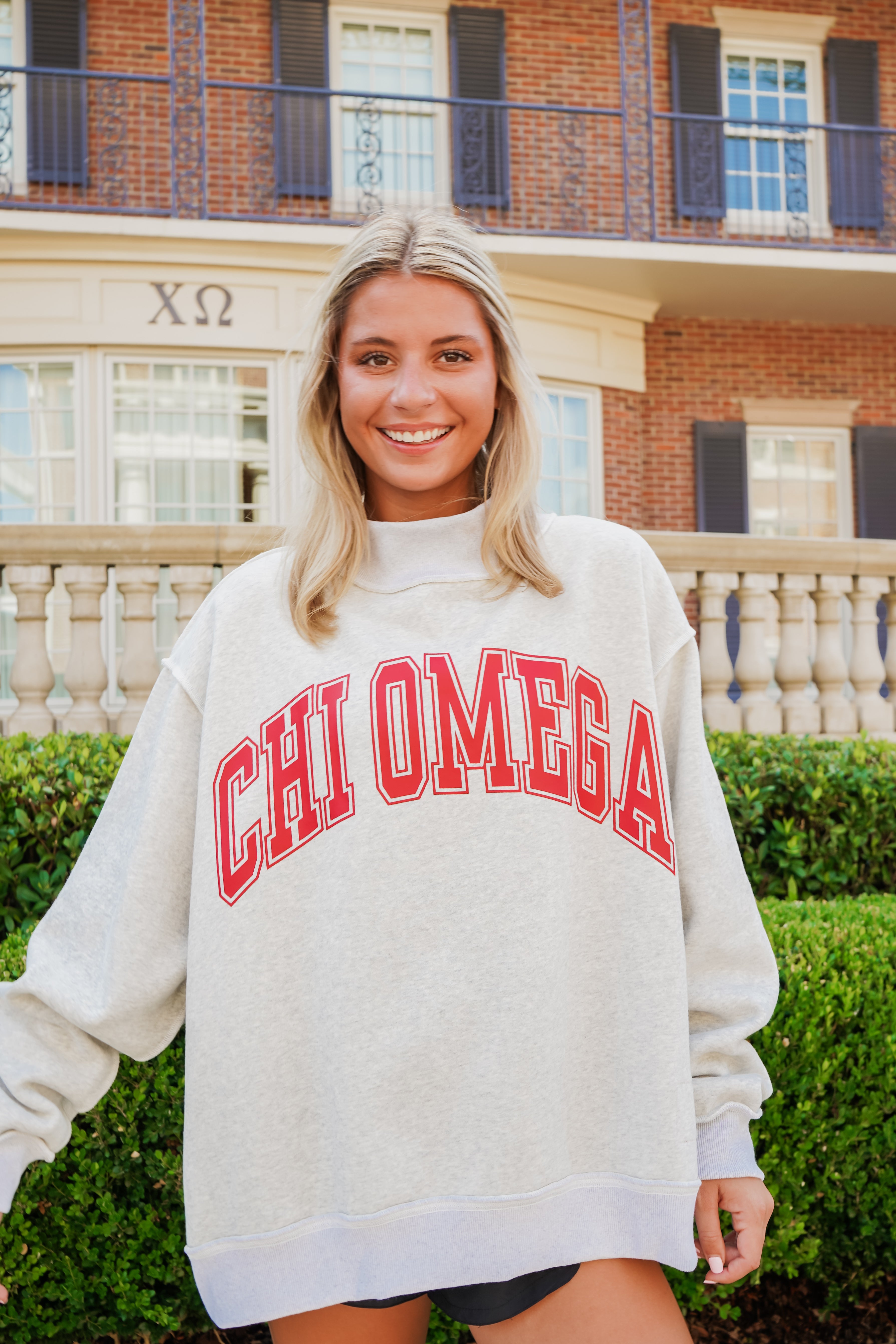 Custom Sorority Reversible Label Sweatshirt