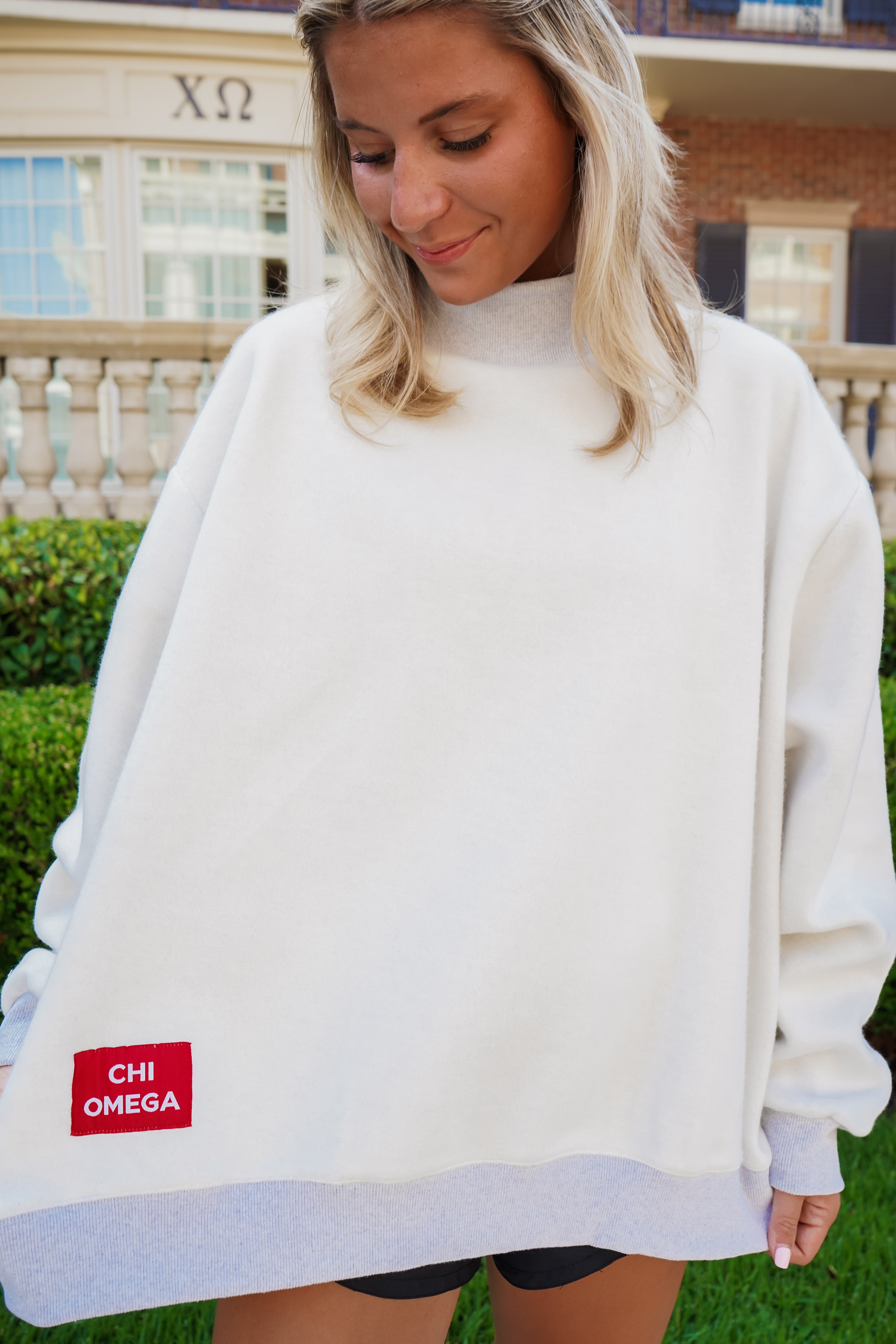 Custom Sorority Reversible Label Sweatshirt