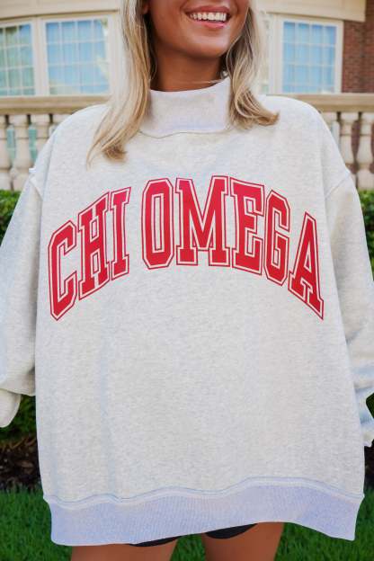 Custom Sorority Reversible Label Sweatshirt