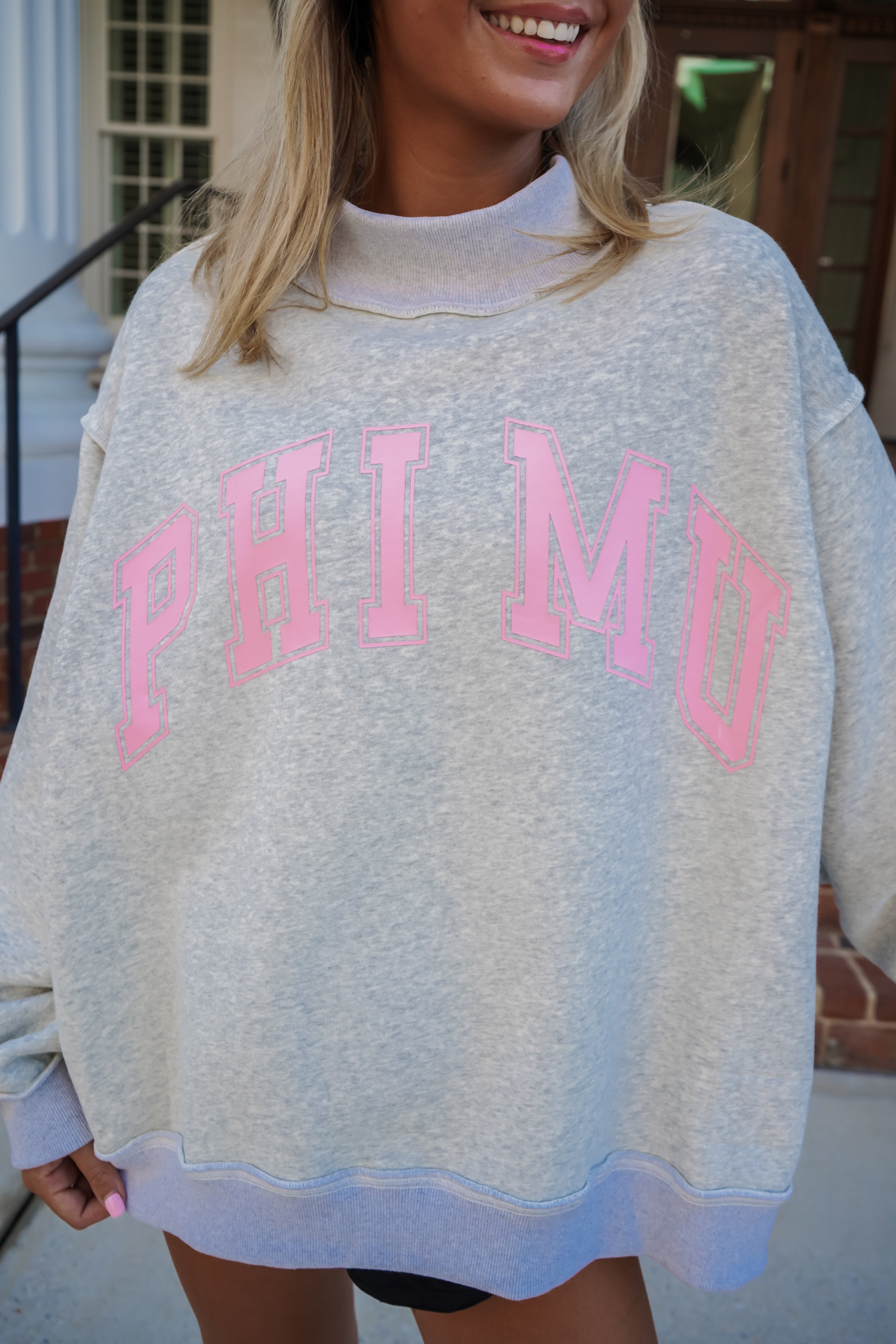 Custom Sorority Reversible Label Sweatshirt
