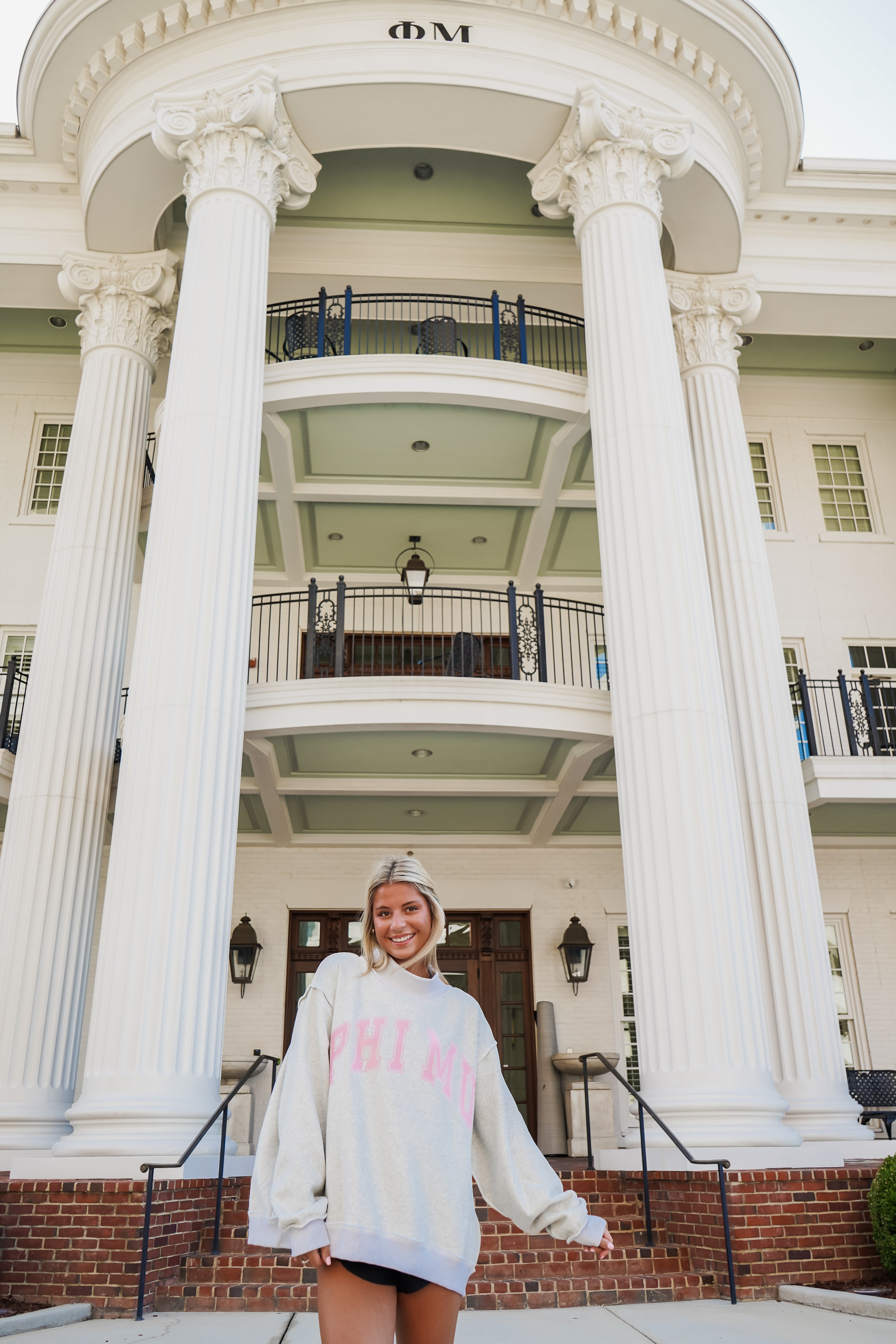 Custom Sorority Reversible Label Sweatshirt