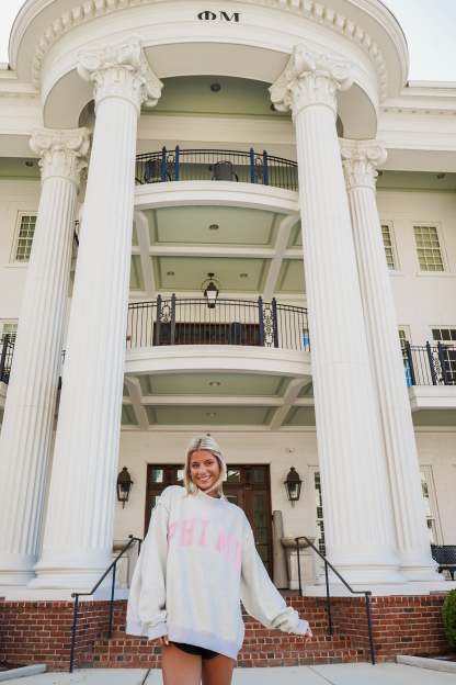 Custom Sorority Reversible Label Sweatshirt